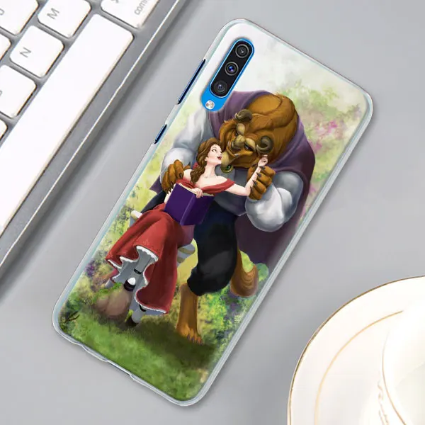 12 Красота и с рисунком из мультфильма «Красавица и Чудовище» чехол КРЫШКА ДЛЯ samsung Galaxy A30 A40 A50 A70 A6 A8 плюс A7 A9 M30 чехол для телефона Coque - Цвет: 12