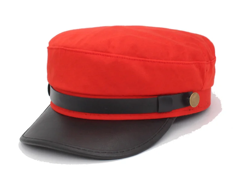 AETRUE модные шапки в стиле милитари для женщин Gorras из искусственной кожи одноцветные Восьмиугольные шляпы для женщин девочек плоский верх Черная Женская Бейсболка