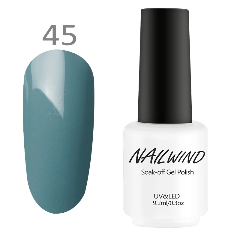 45 NAILWIND лак для ногтей 9,2 мл УФ цветной гель лак для ногтей акриловый гель Лаки резиновая основа для наращивания ногтей дизайн маникюра - Цвет: 45