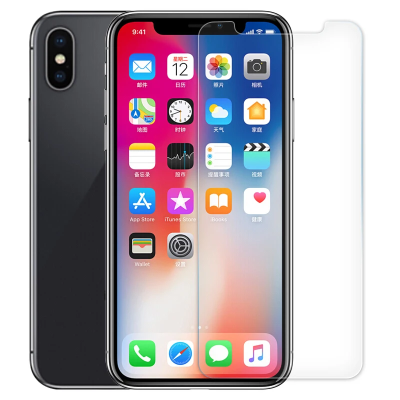 100 шт. для iphone XS/XR/XS MAX /11 pro max/12 mini защитная пленка из закаленного стекла 2.5D 0 33