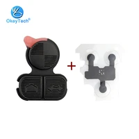 okeytech 3 buttons replacement remote fob key button repair pad conduction film for bmw series 3 5 7 e38 e39 e36 z3 z4 z8 x3 x5