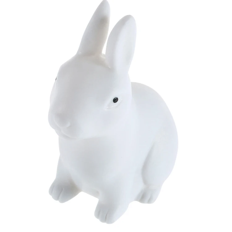 

Color Changing LED Night Lights Easter Rabbit Shape Lamp Home Party Decor Gift Multicolor Cute Bunny Bottle Lighting Supplies