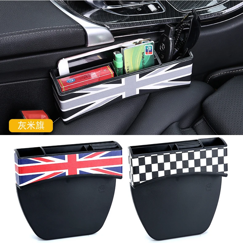 

1pc car seat gap Storage Box for bmw MINI COOPER ONE CLUBMAN COUNTRYMAN PEACEMAN R55 R56 R57 R58 R59 R60 F54 F55 F56 F60