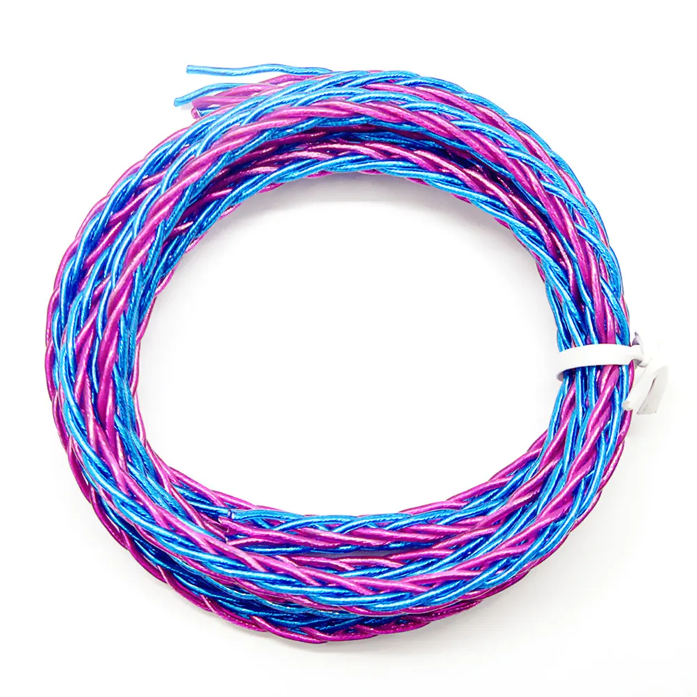 

FENGRU 7N 8 акций 152 ядра чистый один Кристалл Медь Замена аудио кабель наушники обслуживание провода наушники аксессуары