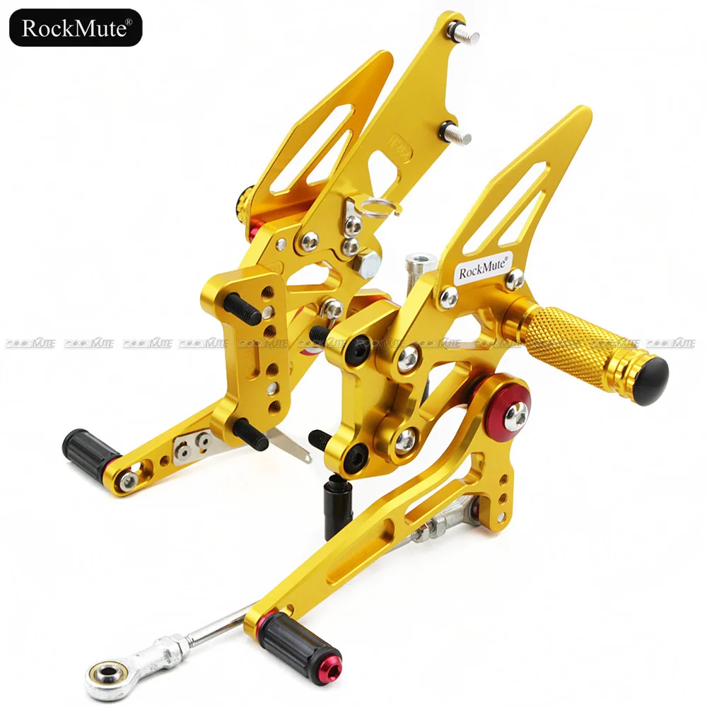 Мотоцикл Rearsets для Kawasaki Ninja 250R/EX250 2008-2012 CNC регулируемая подножка рычаг