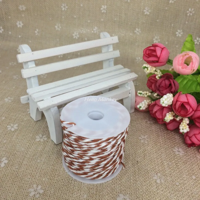 10 м DIY бумажный шпагат веревка свадебное торжество украшение ремесло DIY аксессуары материалы ручной работы Рождественское украшение