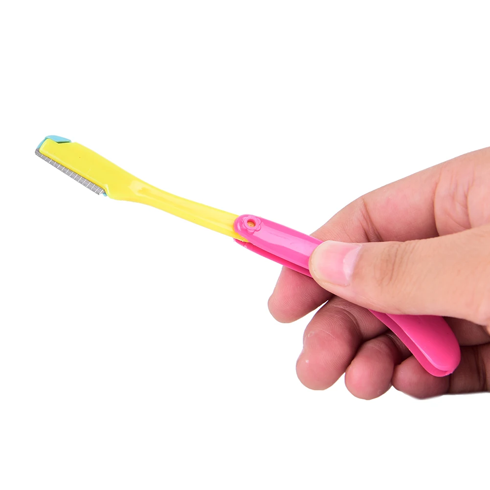 3 в 1 портативный триммер для бровей глаз коррекции лица удаления волос острый нож