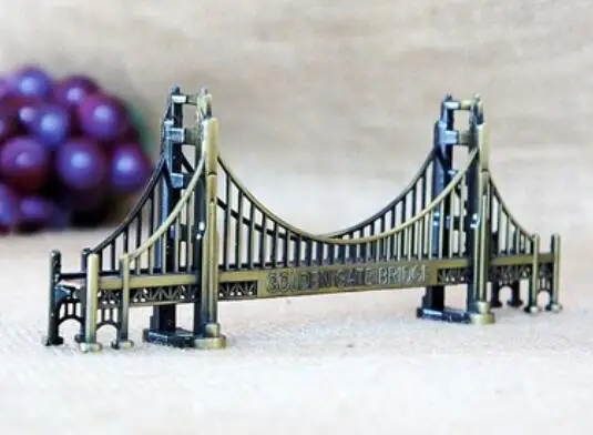 Golden gate bridge это американский дорожный сувенир для гальванического покрытия