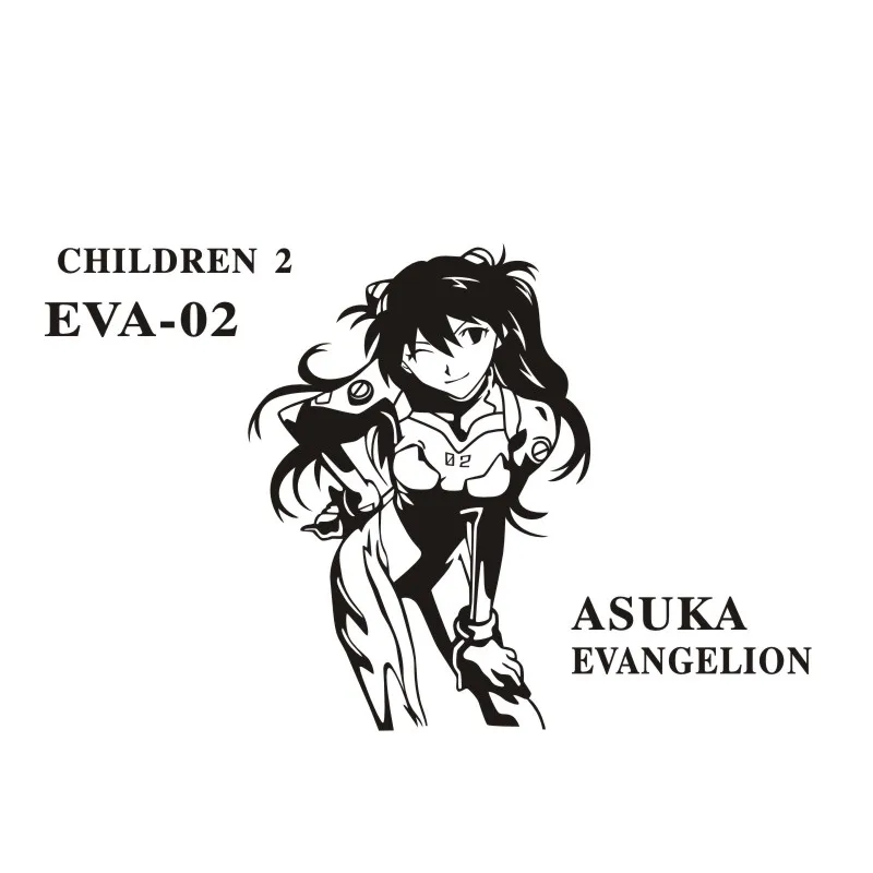 EVA Wall Decals Vinyl Stickers Home Decor Decorative Decoration Anime Car | Дом и сад