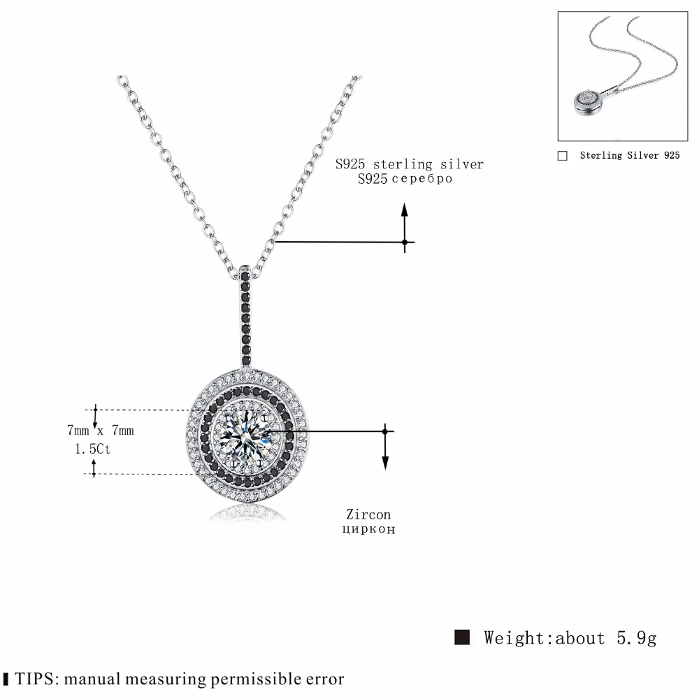 Женское ожерелье из серебра 100% пробы P074|fine jewelry|necklace round pendantnecklace pendant |