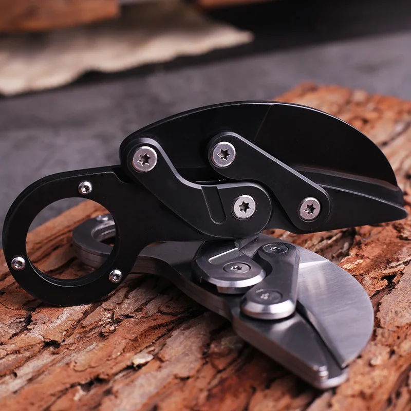 Бесплатная доставка karambit нож со скользящим лезвием Карманный складной