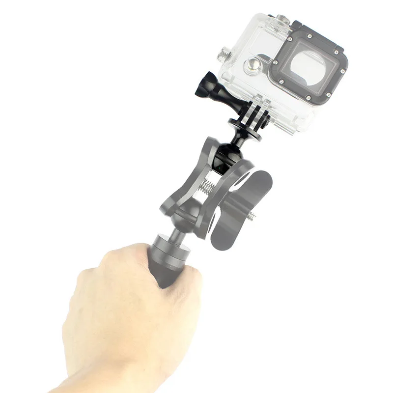 Алюминиевое шариковое сиденье используется для GoPro Hero и тысячи RAM монтажных