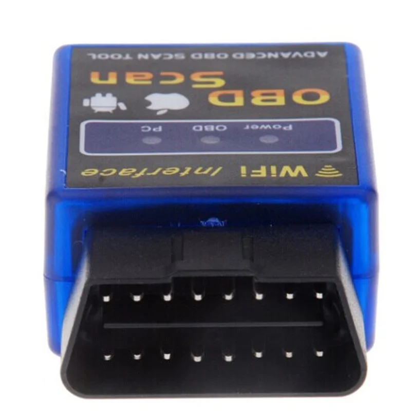 Новый Wi Fi + bluetooth obd 2 CAN bus интерфейс ELM 327 OBD2 сканер Поддержка Android/IOS/PC система