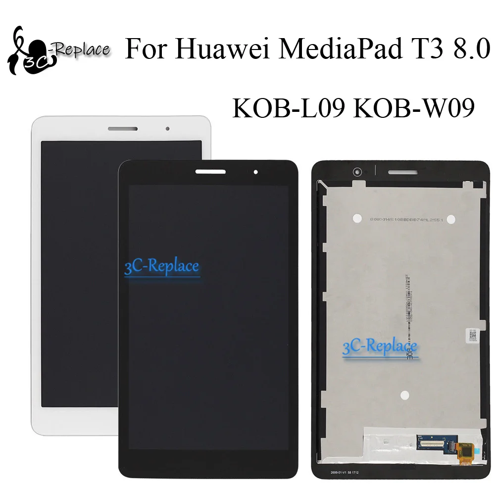 Для Huawei Honor Play 2 KOB L09 W09 Mediapad T3 8 0 LTE &quotпланшет с сенсорным экраном дигитайзер ЖК