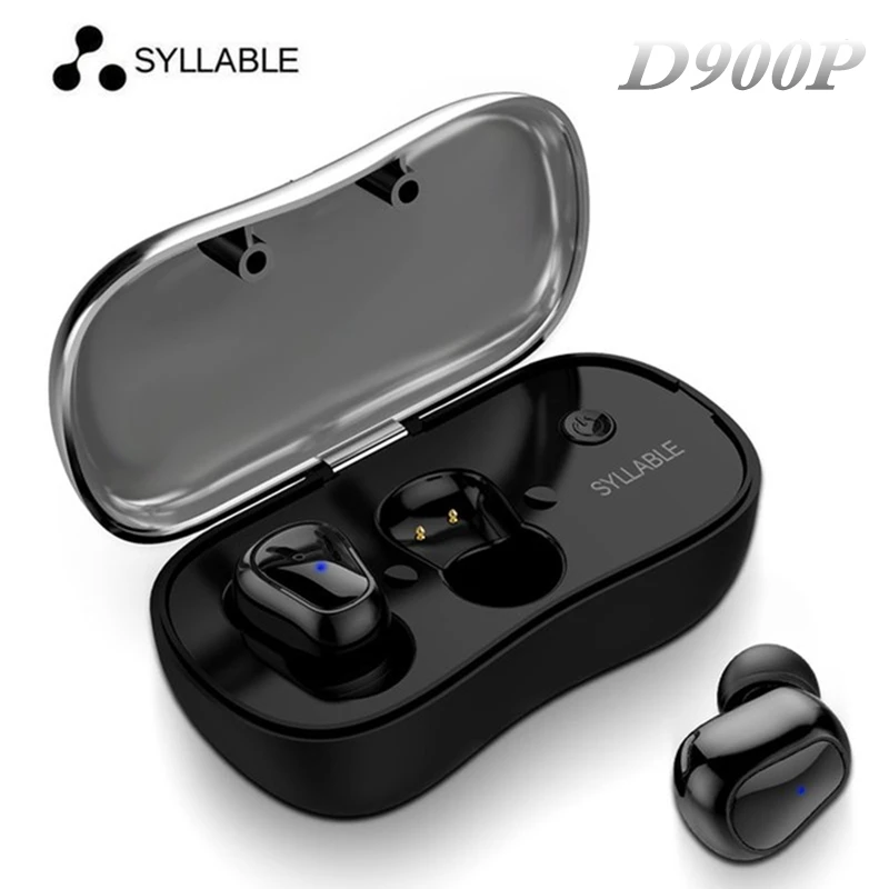 Новое поступление Слог D900P Близнецы Bluetooth наушники беспроводные стерео вкладыши