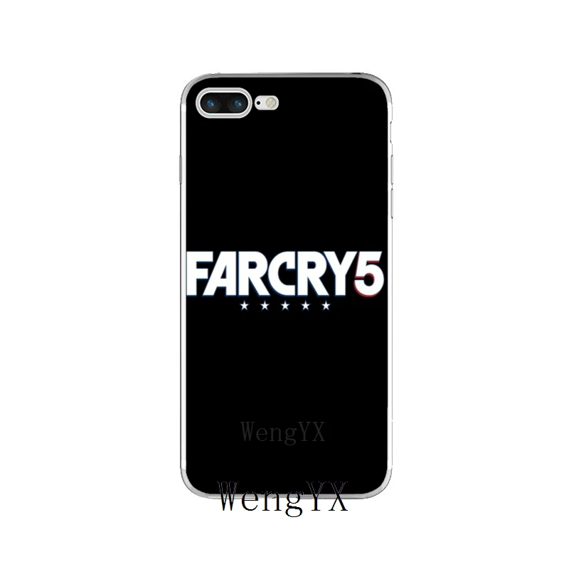 Модные игры Far Cry 5 Шаблон Логотипа Силиконовый мягкий чехол для телефона для Huawei Honor 4C 5A 5X 5C 6 X Play 6X 6A 6C pro 7X8 9 Lite V8 V10 - Цвет: FarCry5A10