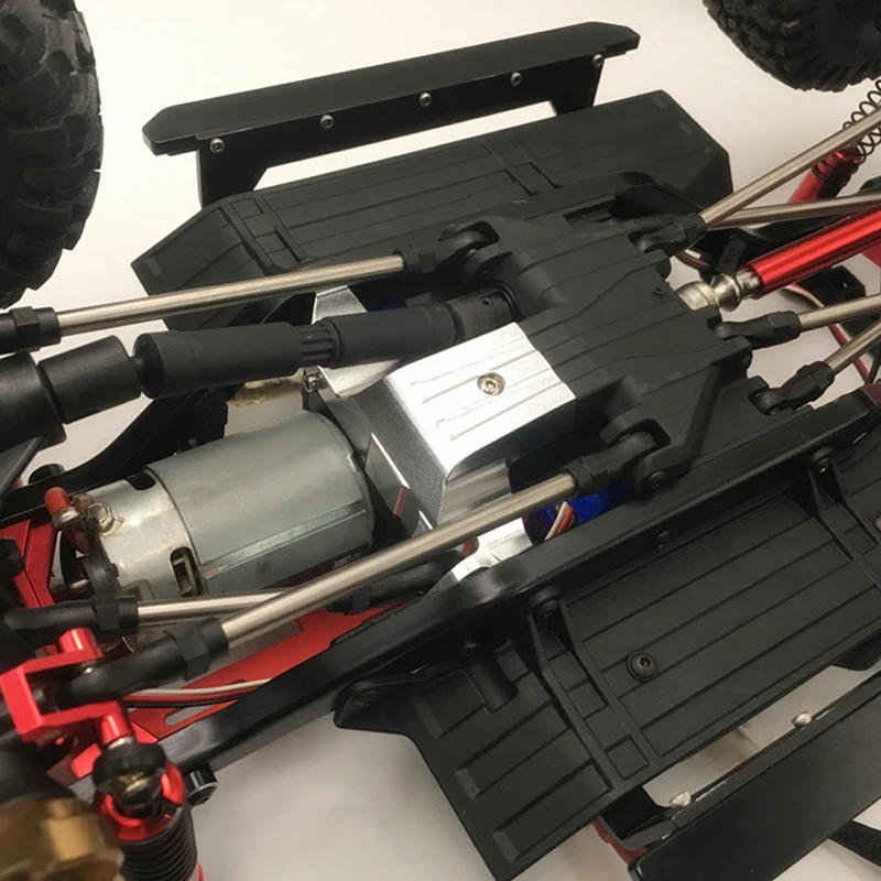 Аксессуары для моделей автомобилей KYX RC 1 шт. алюминиевый дифференциал нижнее