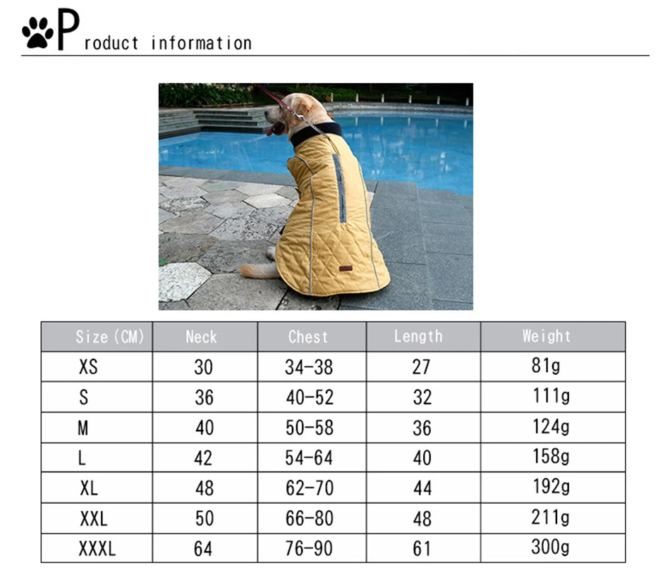 Зимняя одежда для собак светоотражающие куртки маленьких средних и больших