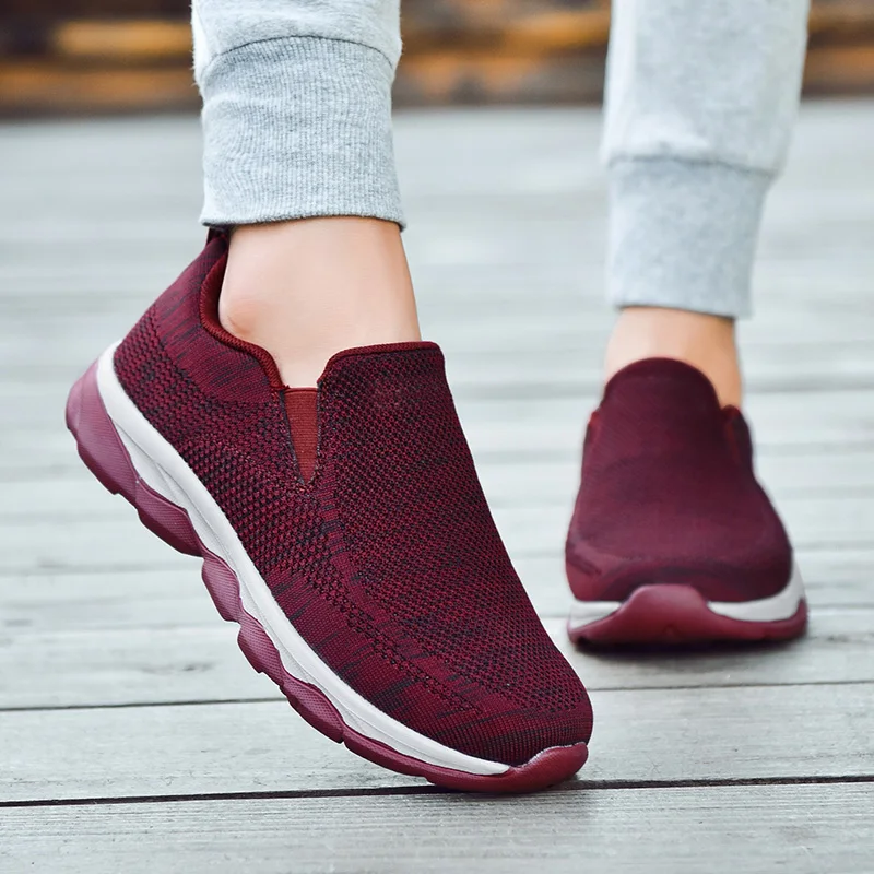 Уличные кроссовки Женская спортивная обувь Прогулочная Женские