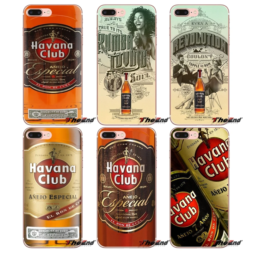 Для Sony Xperia Z Z1 Z2 Z3 Z5 compact M2 M4 M5 E3 T3 XA Aqua LG G4 G5 G3 G2 Mini Havana Club Anejo специальный чехол с