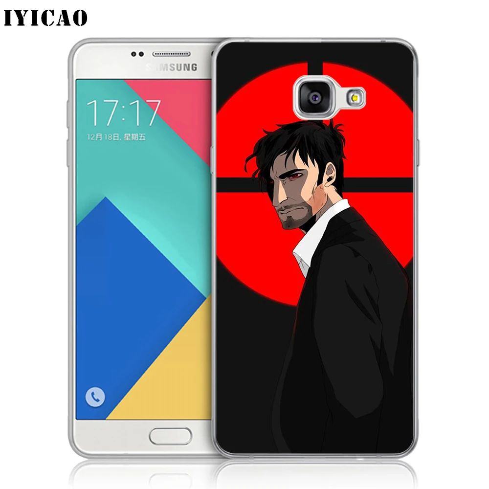 IYICAO Lucifer Tom Ellis TV Show Мягкий силиконовый чехол для телефона Samsung A10 A30 A40 A50 A70 M10 M20 M30 TPU