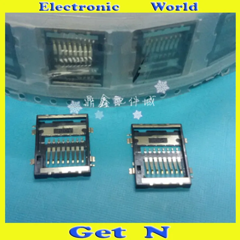 

500pcs SCHD3A0100 SMD TF Card Slot Holder Tray with Original Packaging Memory Card Slot