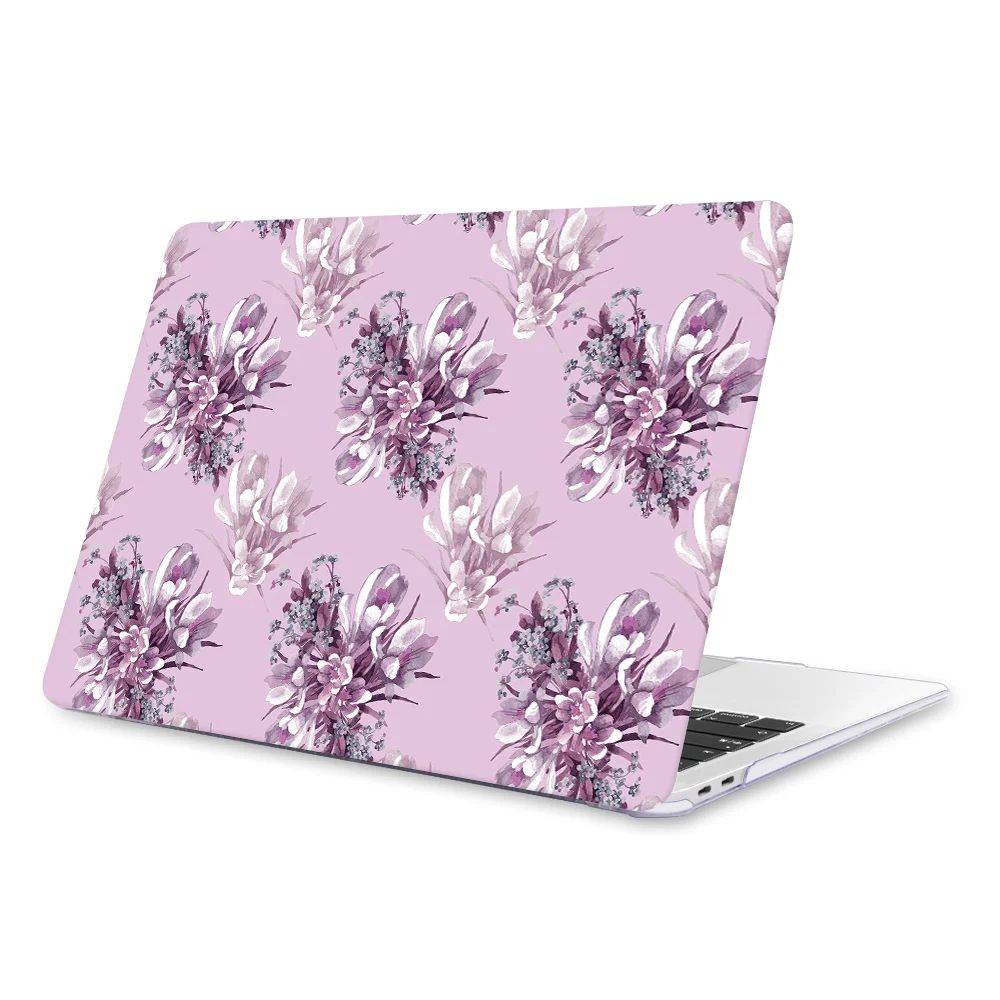 Пластиковый чехол для ноутбука с цветочным принтом для MacBook Air Pro retina 11 12 13 15 для Mac book Air Pro 13,3 дюймов A2159 сенсорная панель