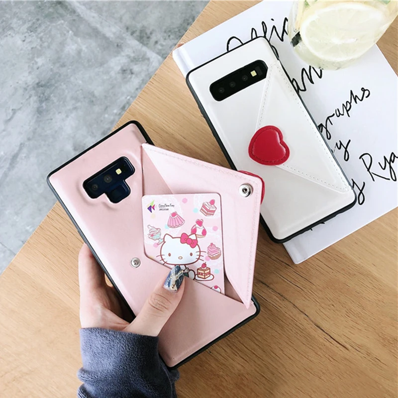 Модный кожаный чехол для телефона Samsung Galaxy S10Plus S10 чехлы с привлекательным красным