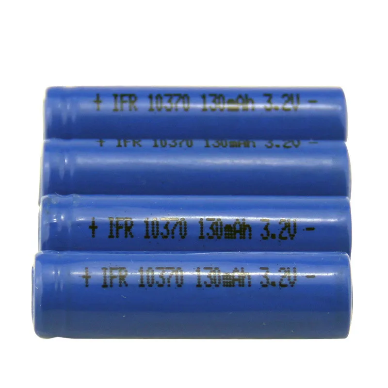 Cncool 3,2 V LiFePo4 10370 130mAh мощный 10C разрядный Аккумулятор для электронной сигареты светодиодный аккумулятор