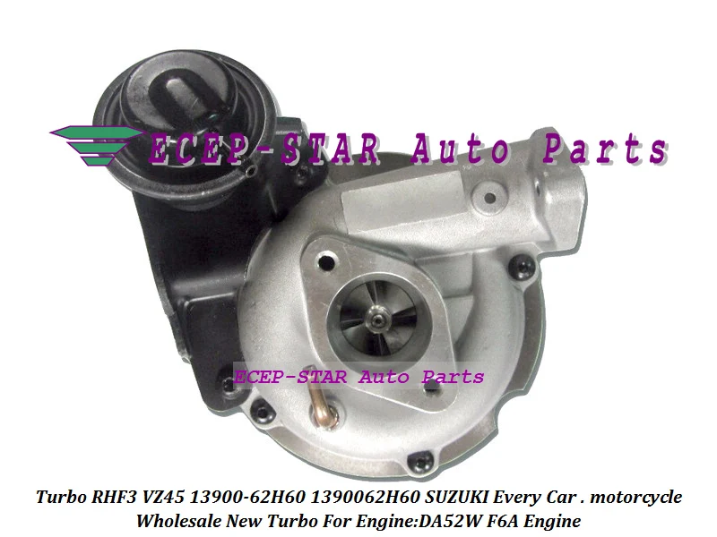 Турбокомпрессор Turbo RHF3 VZ45 13900 62H60 1390062H60 для ISUZU мотоциклов SUZUKI DA52W