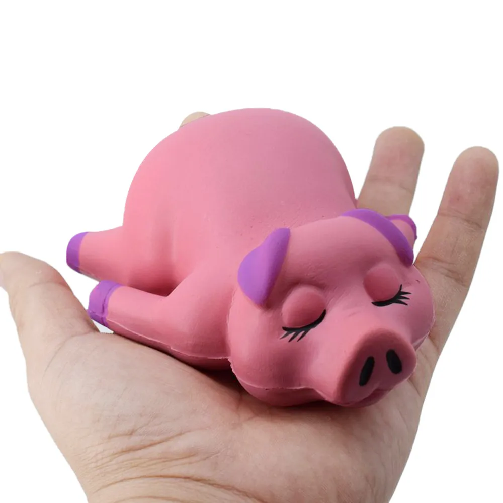 Милые популярные мягкие игрушки Куклы Kawaii Jumbo pig ssquishy slow risingDoll коллекционные для