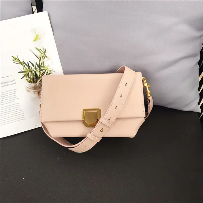 pink Kafunila Сумки из натуральной кожи для женщин роскошные сумки женские сумки дизайнерские сумки высокого качества bolsa feminina - Цвет: pink