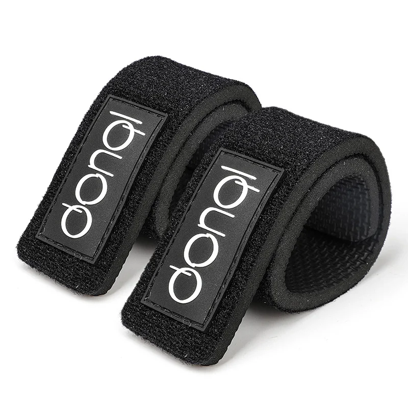 2 PCS Black DONQL высокое качество удочка галстук ремень многоразовый эластичный бинт клейкая обёрточная бумага пояс волшебный рыболовный инструмент застежка петля шнур стяжки - Цвет: 2 PCS Black