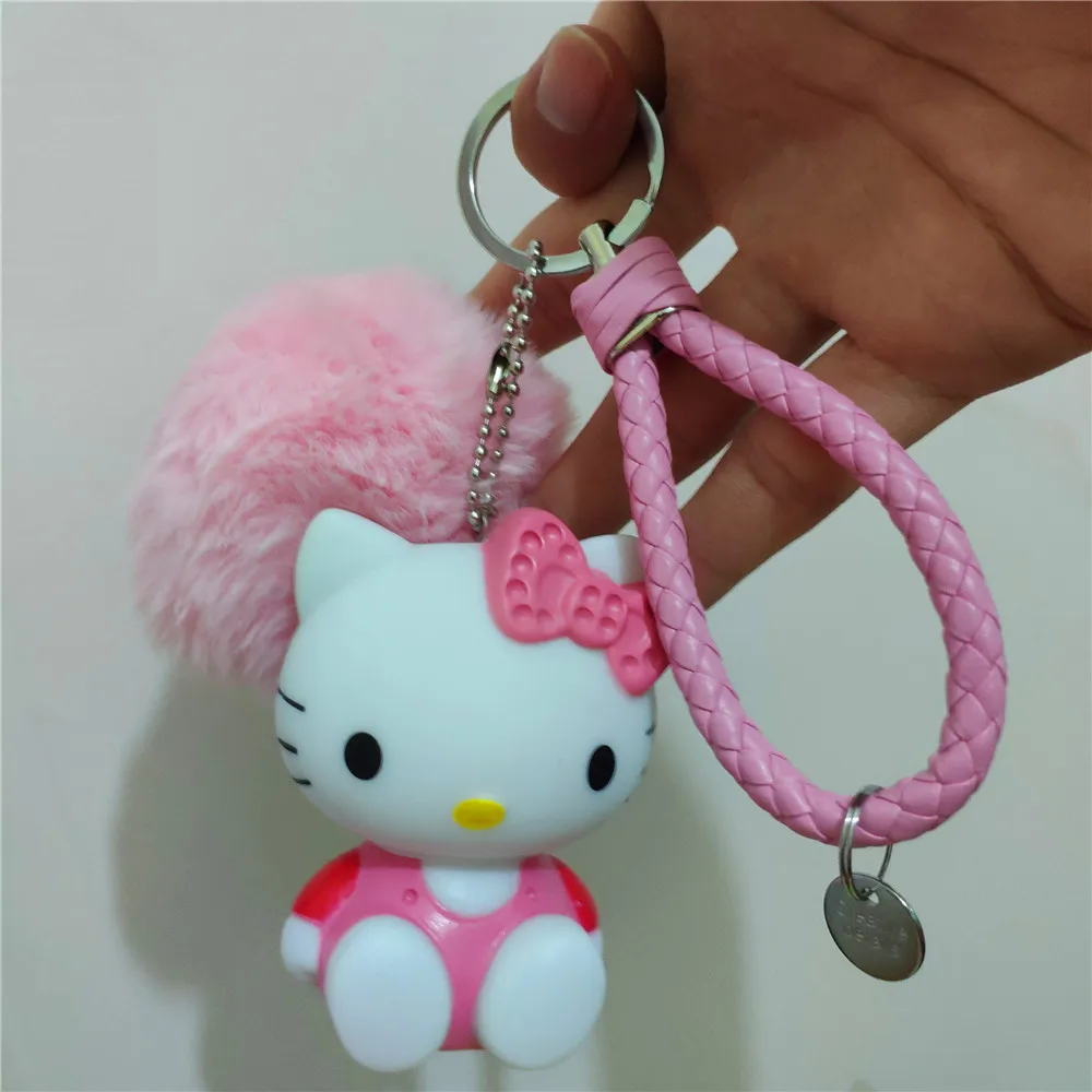 2018 рисунок Hello Kitty Для женщин брелок куранты милый мультфильм подарок для девочек
