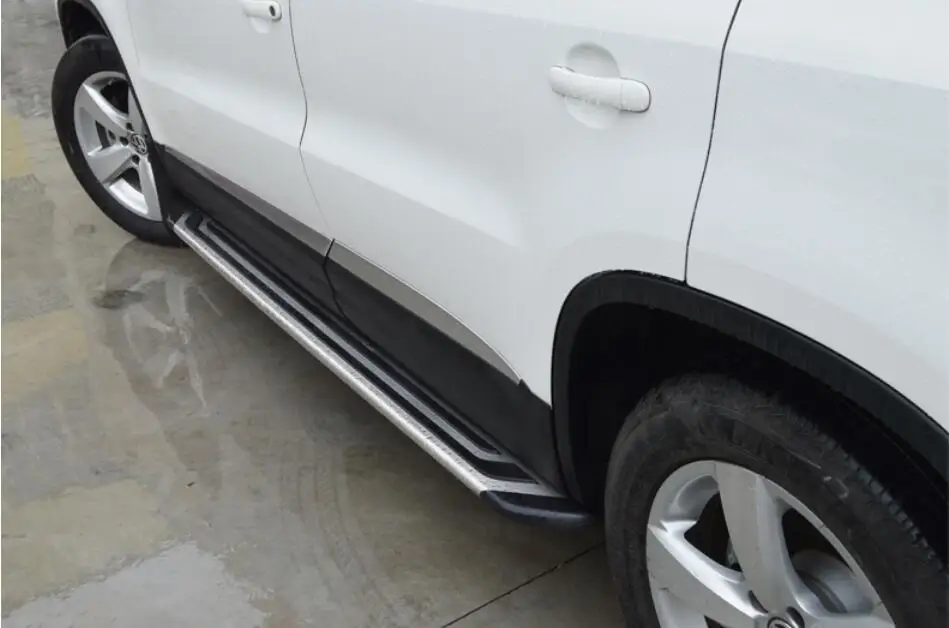 Автомобильные подножки для Volkswagen VW Tiguan 2013.2014.2015.2016 Боковые ступенчатые педали