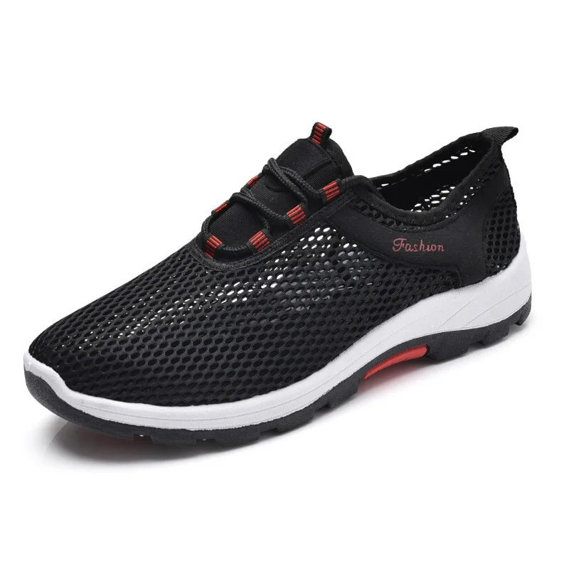 Мужская повседневная обувь с дышащей сеткой модные кроссовки классические