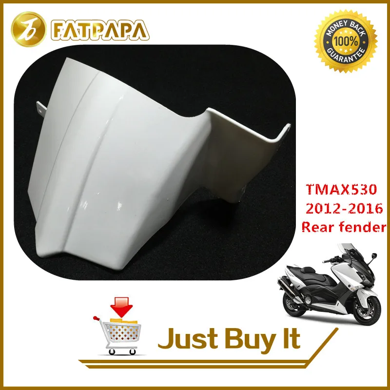 

Free shipping New hot TMAX 530 T-MAX 530 TMAX530 After mudflaps ABS material quality assurance - White
