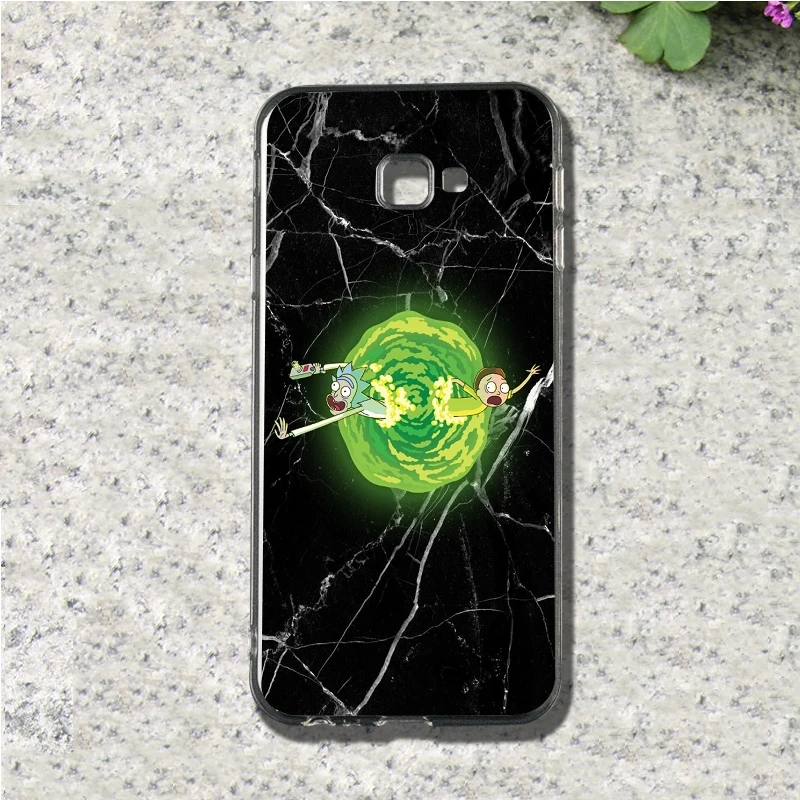 Рик Морти рассольник Мягкий ТПУ чехол для телефона Samsung Galaxy A3 A5 A7 Альфа G355H 8262 G360