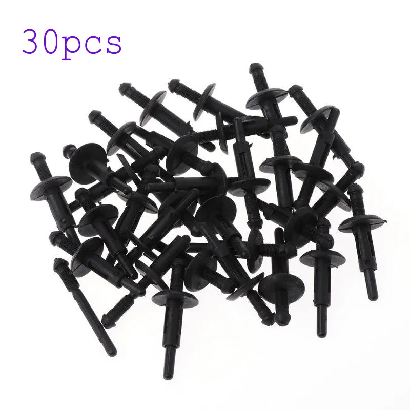 Replacement For Chrysler Jeep WJ Grand Cherokee Accessories Car Black Parts Inner Clips 34201631 30pcs | Автомобили и мотоциклы