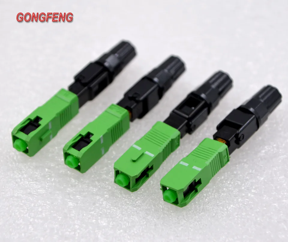 GONGFENG 200 шт. Новый FTTH волоконно-оптический Быстрый коннектор используемый кабель