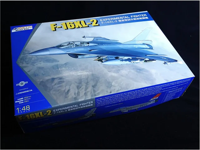 Кинетический 1/48 F-16XL2 модель экспериментального истребителя