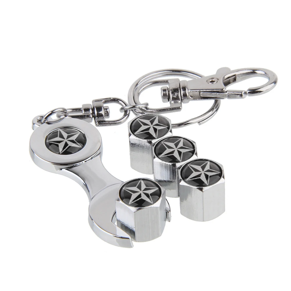 Авто аксессуары металлические колпак мини-брелок с гаечным ключом для мини меди