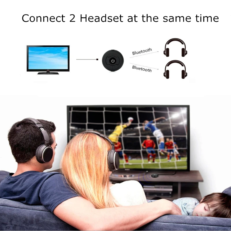 Kebidu H 366T беспроводной Bluetooth 4 0 A2DP аудио передатчики 3 5 мм Музыкальный стерео Ключ