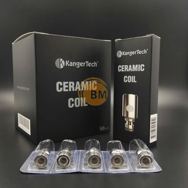 5 шт./l оригинал kangertech Керамика катушки электронная сигарета испаритель для kanger