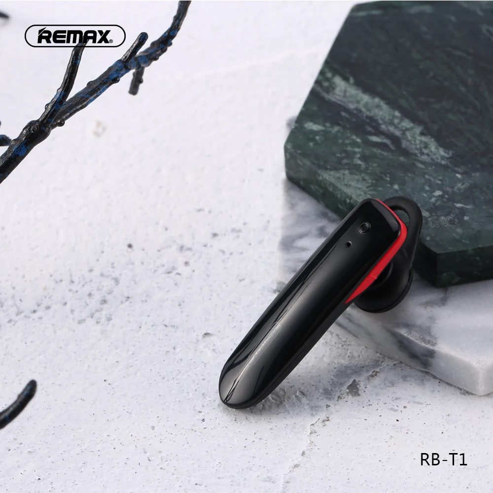 Remax RB T1 Bluetooth гарнитура Беспроводные музыкальные наушники HD звук микрофон для iPhone