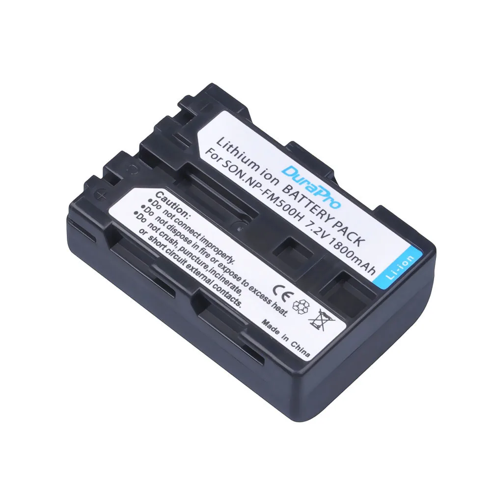 Аккумуляторная батарея DuraPro для камеры Sony A57 A65 A77 A99 A350 A550 A580 A900 1800 мАч 7 2 в|camera