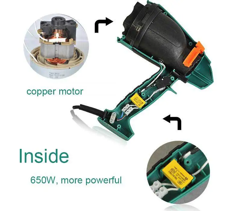 650 Вт Электрический Пистолеты-распылители Краски 800 мл DIY HVLP распылитель