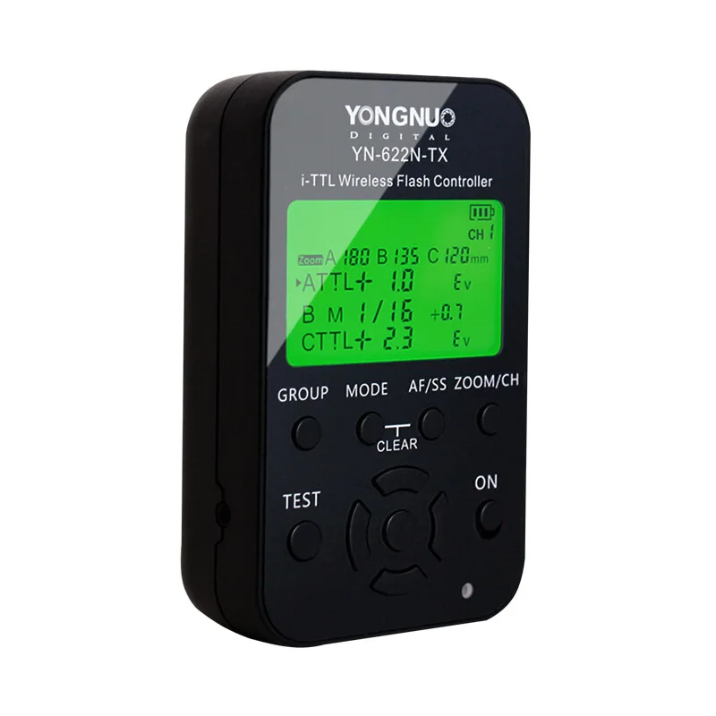 Беспроводной контроллер вспышки YONGNUO с ЖК дисплеем для Canon /Nikon|ttl hss|hss flashflash transmitter
