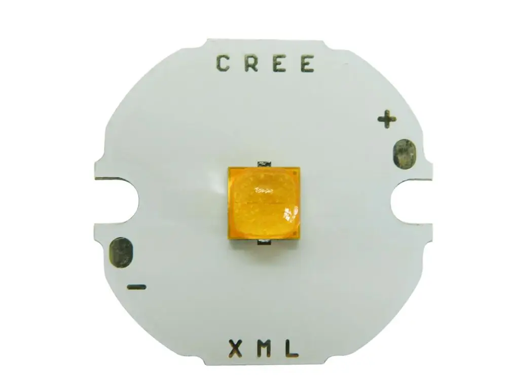 On 25MM Aluminum PCB Cree XHP50 XHP50.2 XHP-50 2 теплые белые светодиодные бусины 6 в 3000mA на 25 мм/32 мм алюминиевая печатная плата для самодельные фонари факел - Испускаемый цвет: On 25MM Aluminum PCB