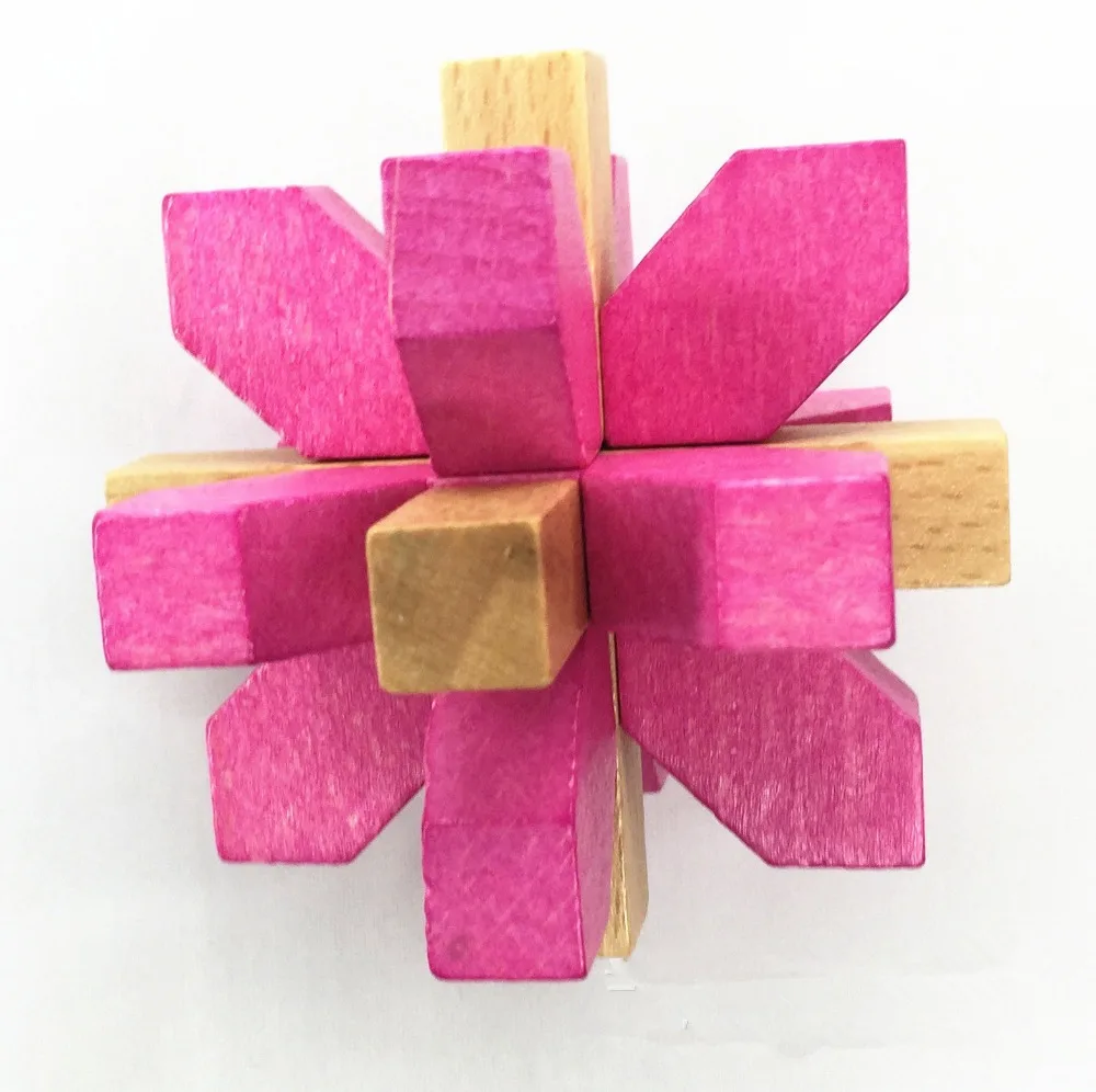 Деревянные блоки развивающая игрушка красочные деревянные интеллектуальные